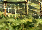 View across the Mournes Print