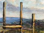 View across the Mournes Print