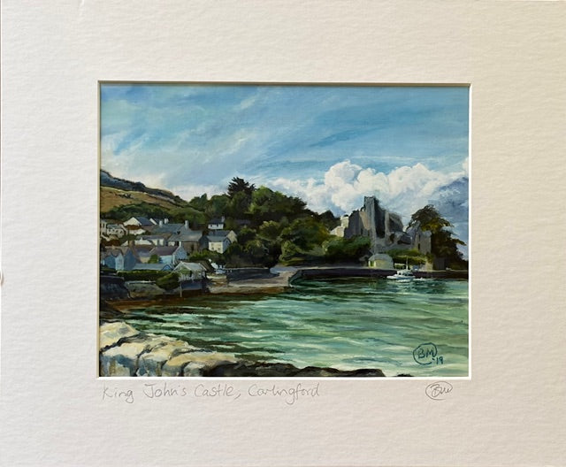 King John's Castle, Carlingford Print