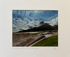 Silhouette of the Mournes Print