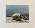 Snow on Cloughmor Print