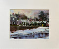 Fairy Glen in the Snow Print