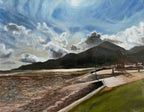Silhouette of the Mournes Print