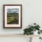 The Sunlit Game - Burren Gaelic Pitch Print