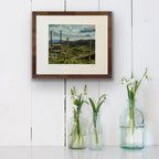 View across the Mournes Print